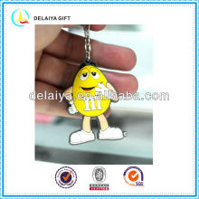 Promotional eco-friendly PVC key chain for children